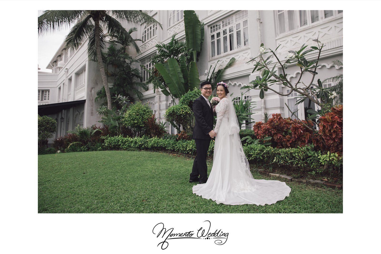Garden Wedding at Eastern & Oriental Hotel